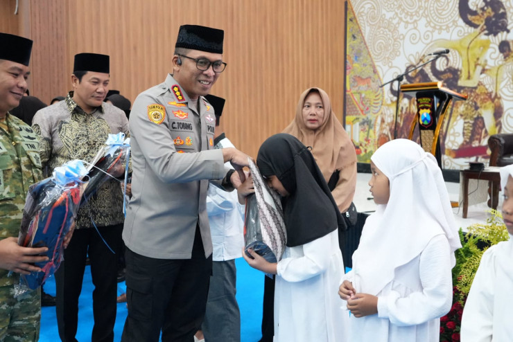 Polresta Sidoarjo Gelar Buka Puasa Bersama dan Santunan, Ramadan Momentum Pererat Kerukunan dan Tumbuhkan Peduli Sesama