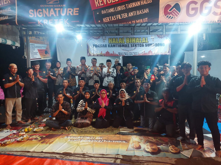 Polresta Sidoarjo Gelar Silaturahmi Kamtibmas dan Ajak Sukseskan Program Ketahanan Pangan Nasional