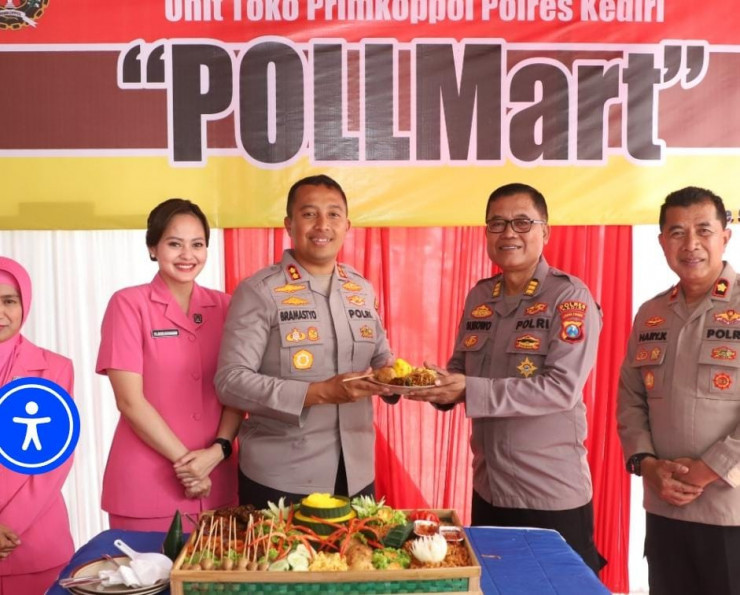Hadir Dengan Wajah Baru Pollmart Polres Kediri Kembali Beroperasi