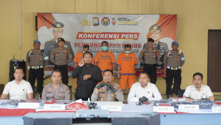 Tiga Spesialis Ganjal ATM Berhasil Diamankan Polisi Sidoarjo