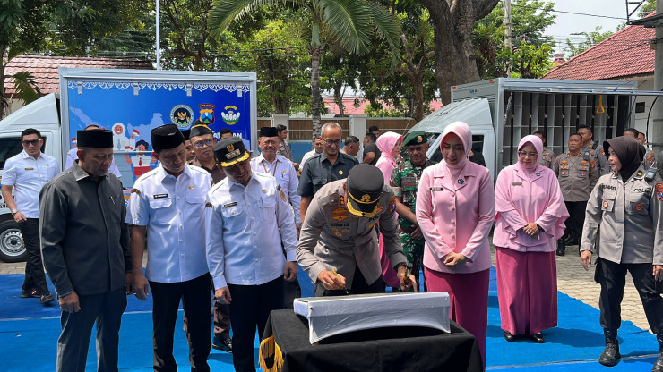 Kapolres Pasuruan Kota Resmikan SPPG YKB Dukung Program Makan Bergizi Gratis